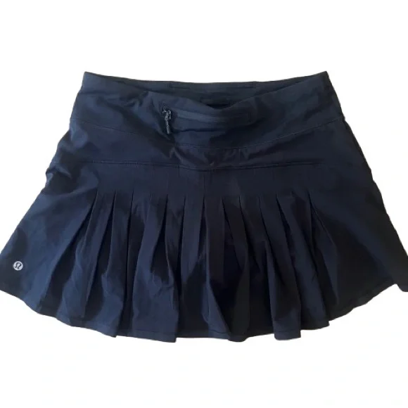 Lululemon Circuit Breaker Skirt Black 6 Tall - Picture 11 of 12